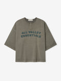 3/4 Henley Sweatshirt - Washed Seal - Image 1