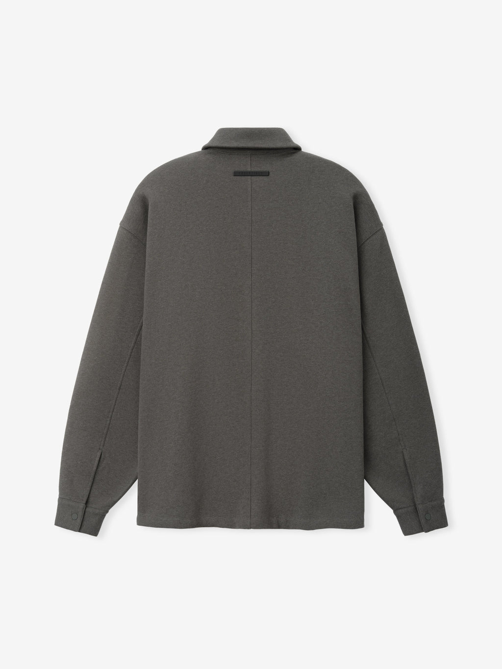 Fleece Overshirt - Ash Heather - Image 4