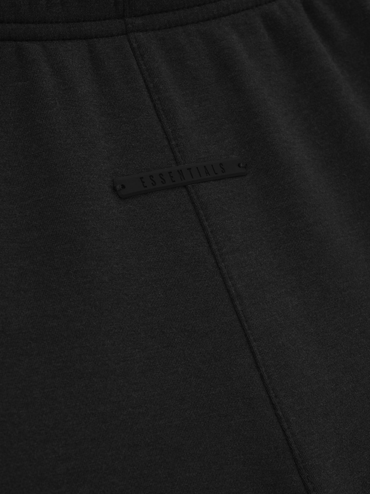 Womens Brushed Jersey Short - Vintage Black - Image 4