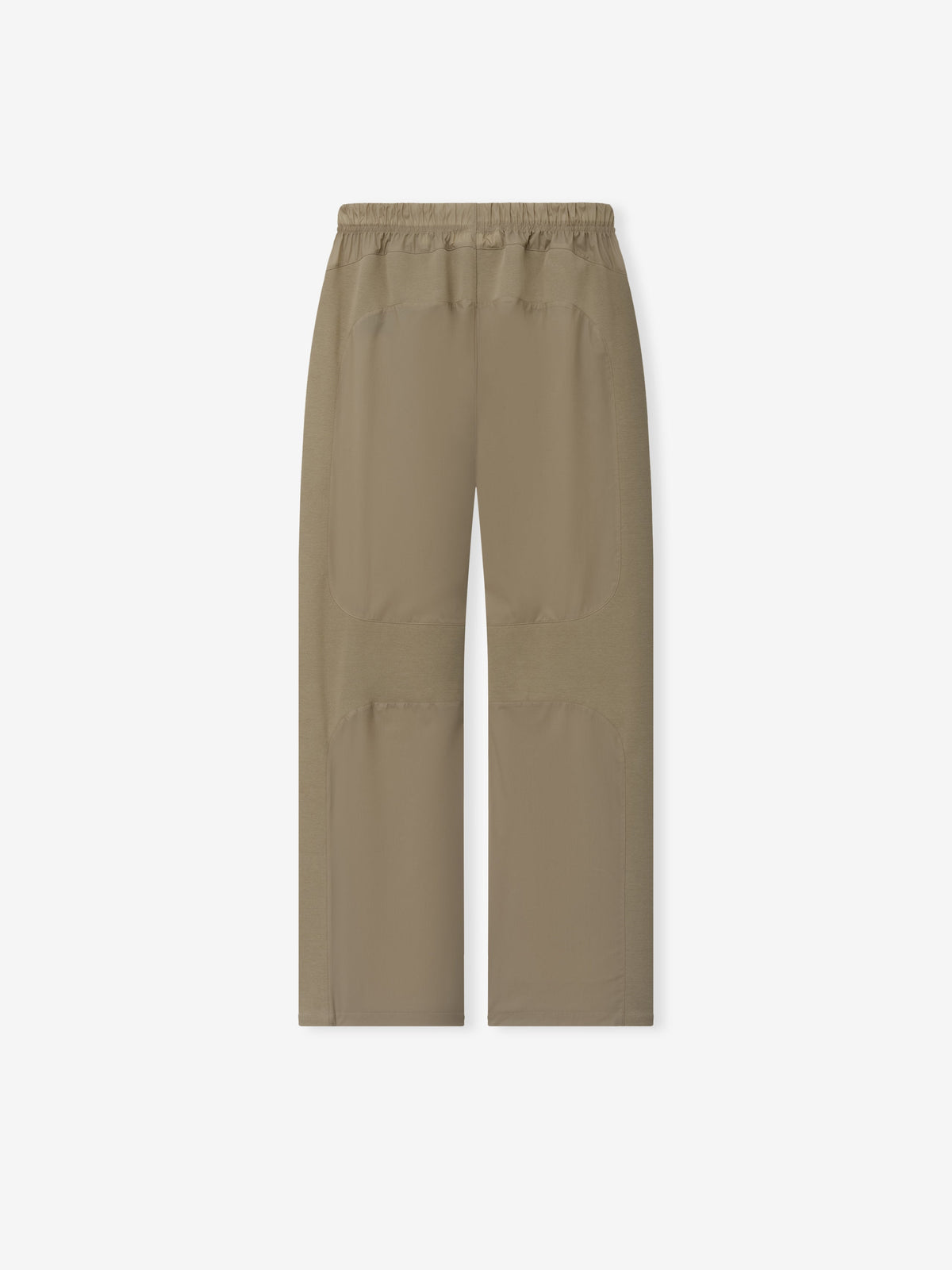 Womens Slim Panelled Rib Pant - Clay - Image 3