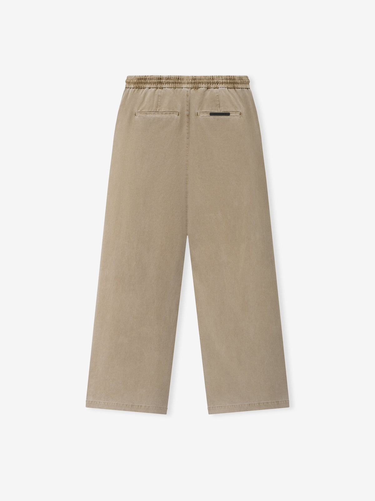 Cotton Twill Lounge Drawstring Pant - Washed Clay - Image 3