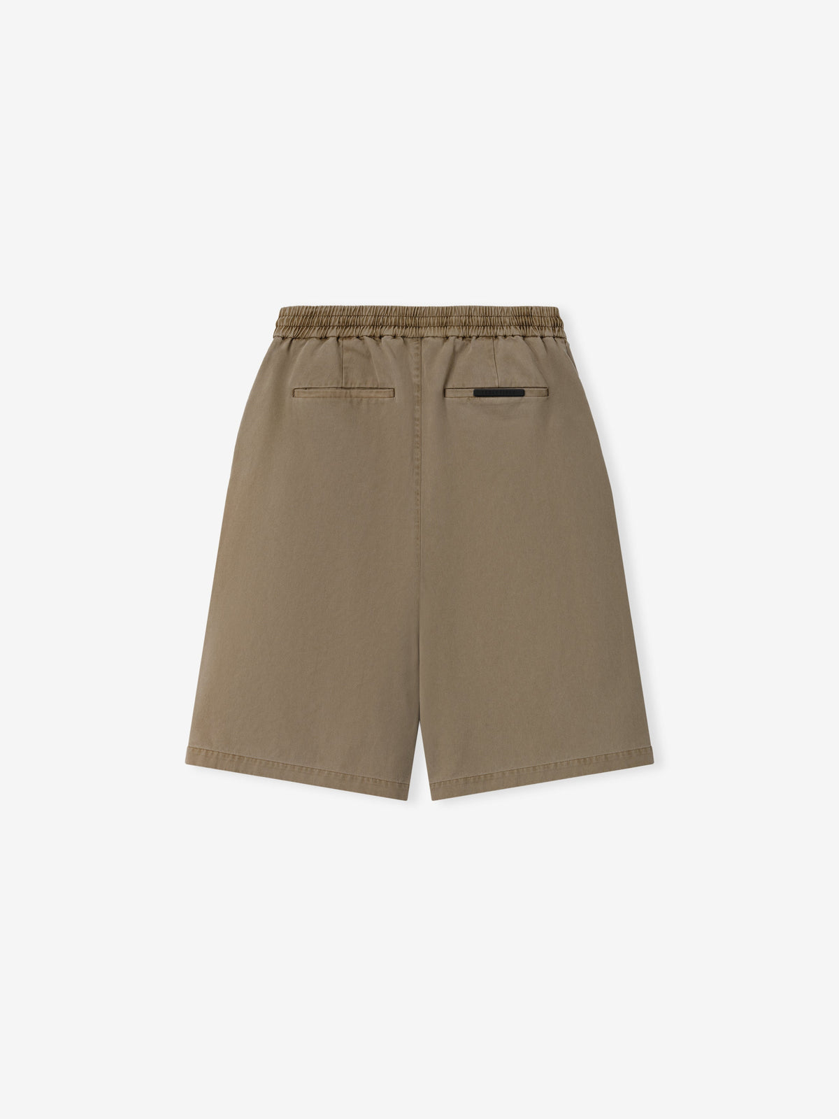 Cotton Twill Lounge Drawstring Short - Washed Clay - Image 4