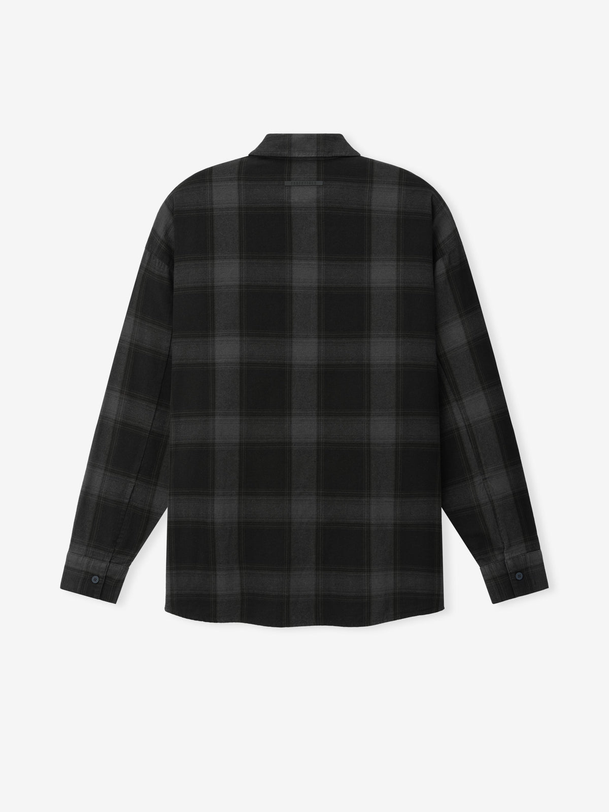 Button Down Shirt - Black Plaid - Image 2