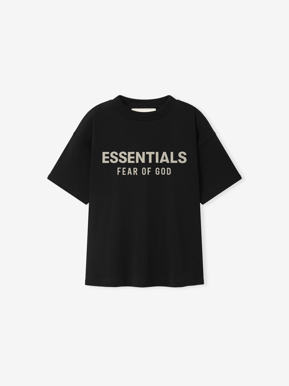 Kids Essentials FW26 Classic Short Sleeve Tee - Black - Image 2