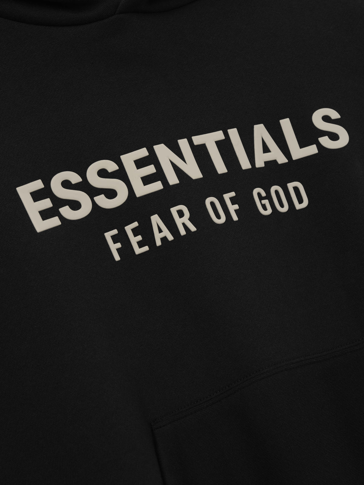 Kids Essentials FW26 Classic Hoodie - Black - Image 4