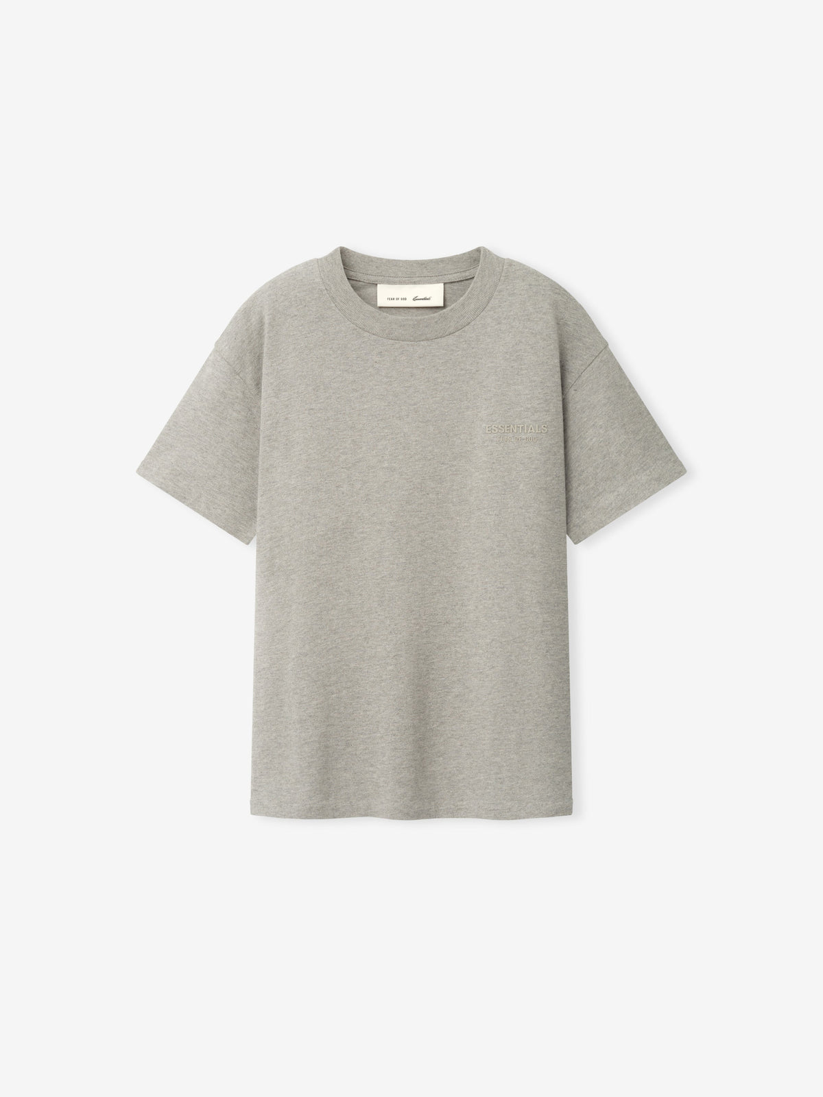 Womens Essentials FW26 Classic Short Sleeve Tee - Warm Heather - Image 2