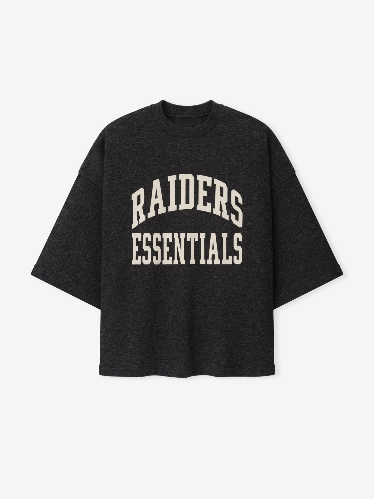 Raiders Merch Tee - Iron Grey Heather - Image 3