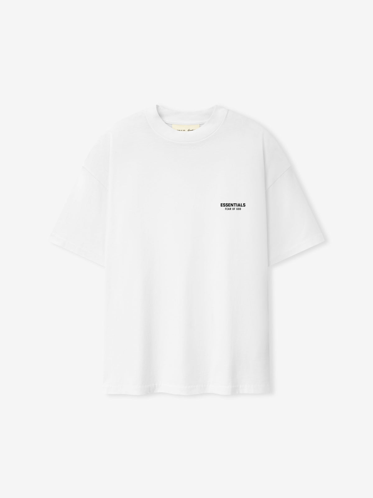 Essentials FW26 Classic Tee - Bright White - Image 2