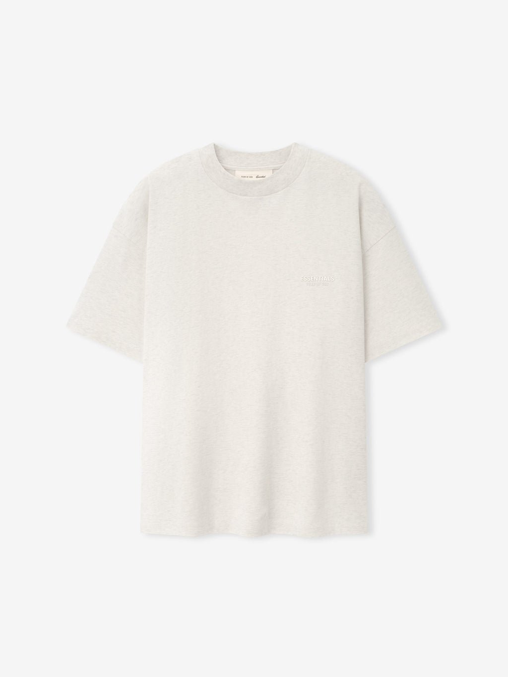 Essentials FW26 Classic Tee - Oatmeal Heather - Image 1
