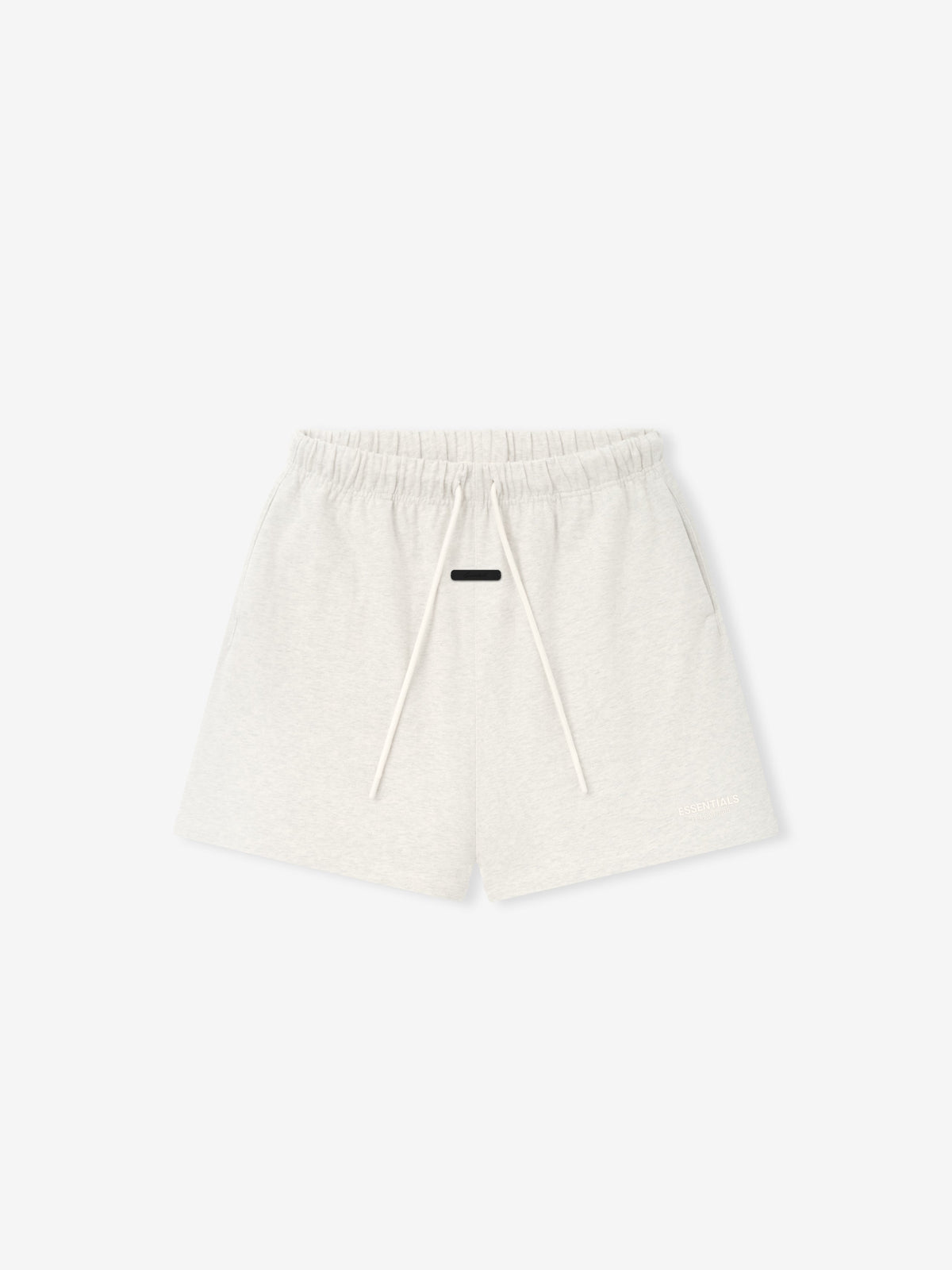 Essentials FW26 Classic Heavy Jersey Short - Oatmeal Heather - Image 1