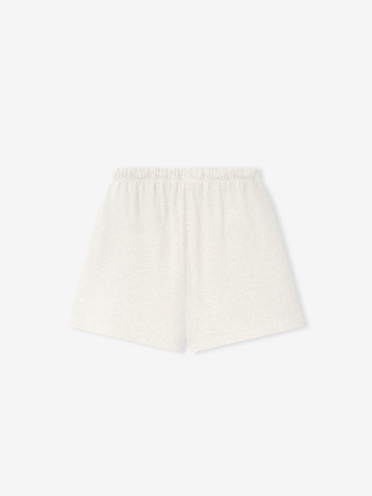 Essentials FW26 Classic Heavy Jersey Short - Oatmeal Heather - Image 2