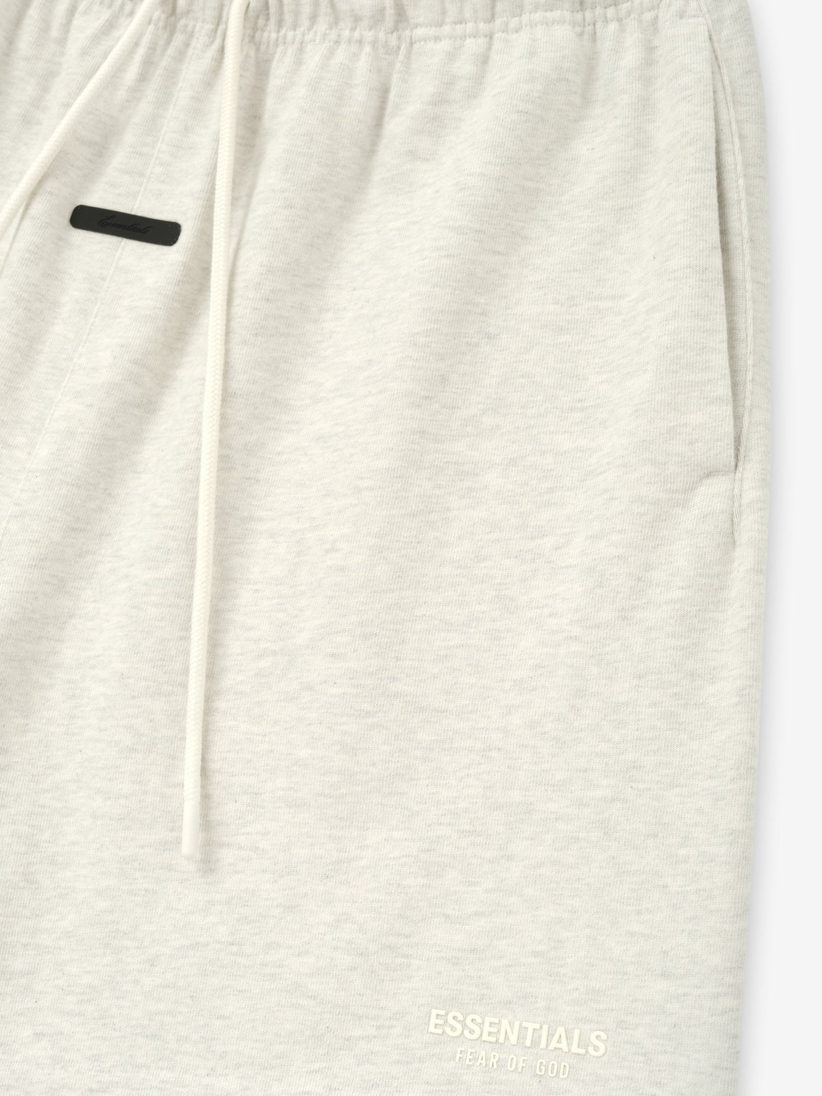Essentials FW26 Classic Heavy Jersey Short - Oatmeal Heather - Image 3