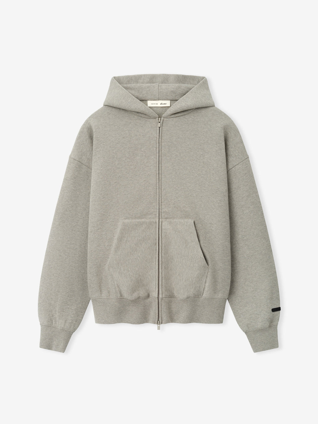 Essentials FW26 Classic Zip-Up Hoodie - Warm Heather - Image 1