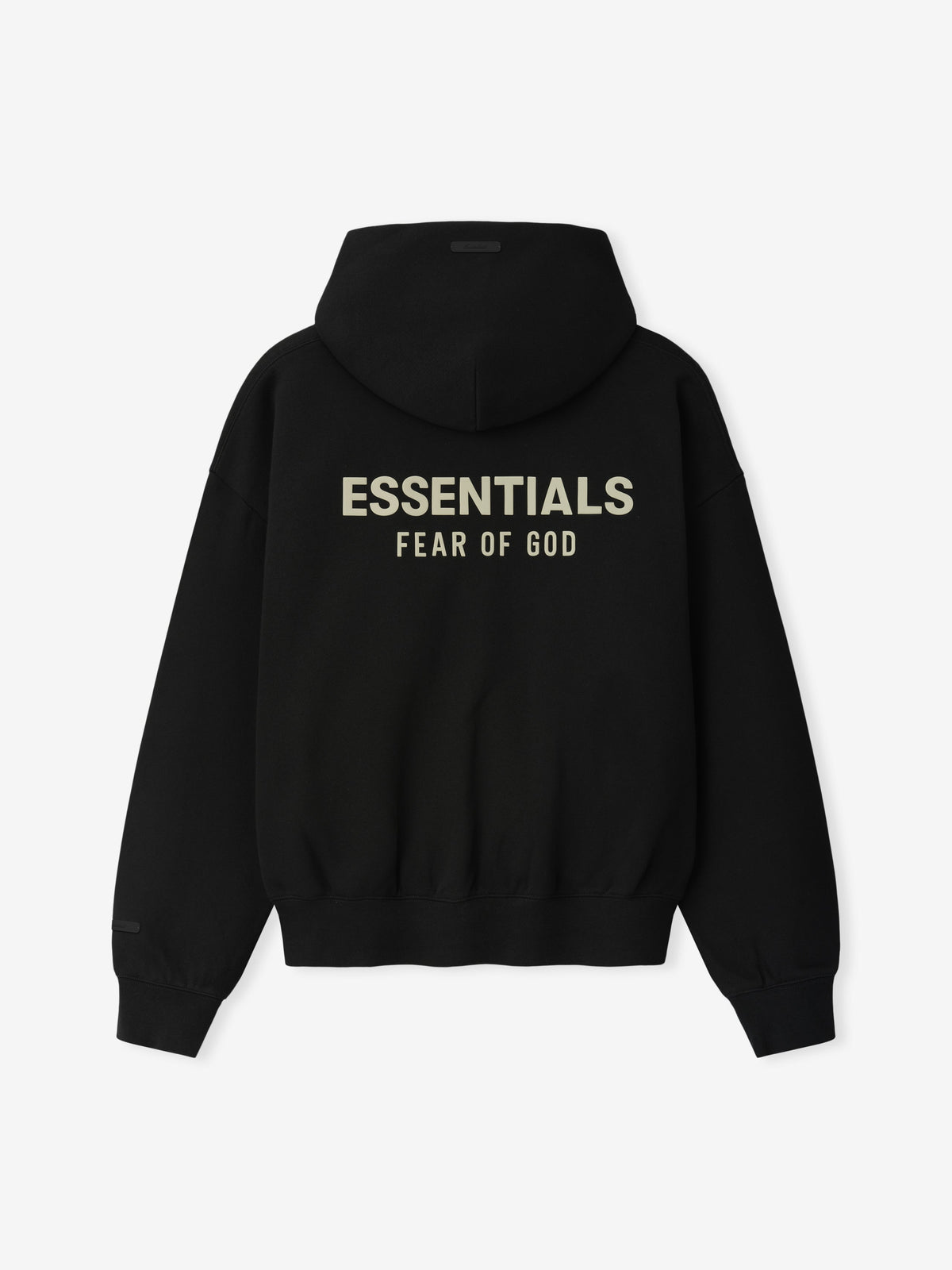 Essentials FW26 Classic Zip-Up Hoodie - Black - Image 3