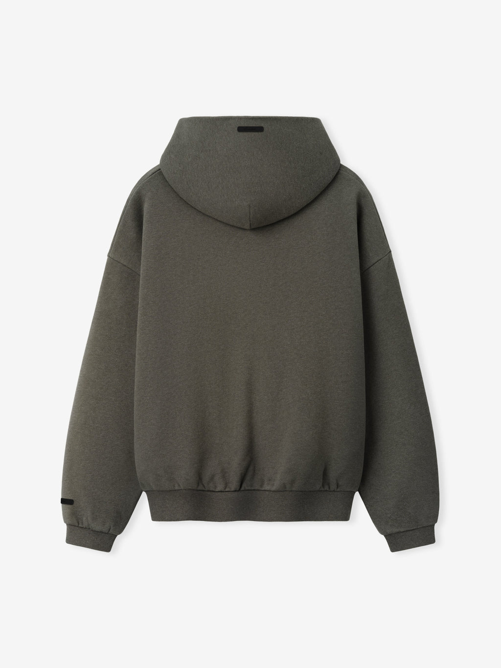 Embossed FW26 90s Relaxed Hoodie - Ash Heather - Image 3