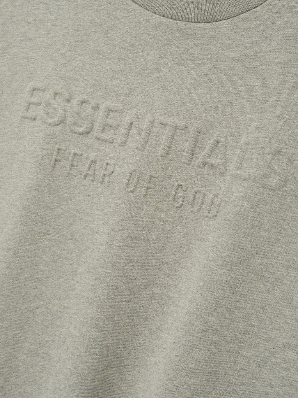Embossed FW26 90s Relaxed Crewneck - Warm Heather - Image 4