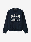 Cowboys 90s Relaxed Crewneck - Dark Sapphire - Image 1