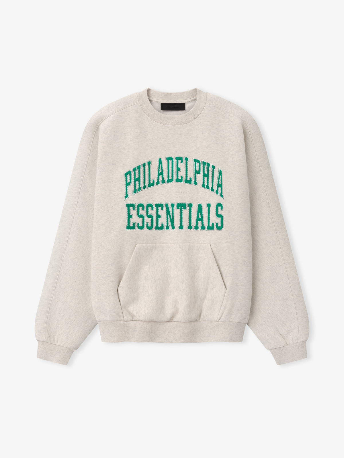 Eagles 90s Relaxed Crewneck - Marble Heather - Image 1