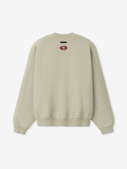49ers 90s Relaxed Crewneck - Sandstone - Image 3