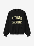 Steelers 90s Relaxed Crewneck - Black - Image 1