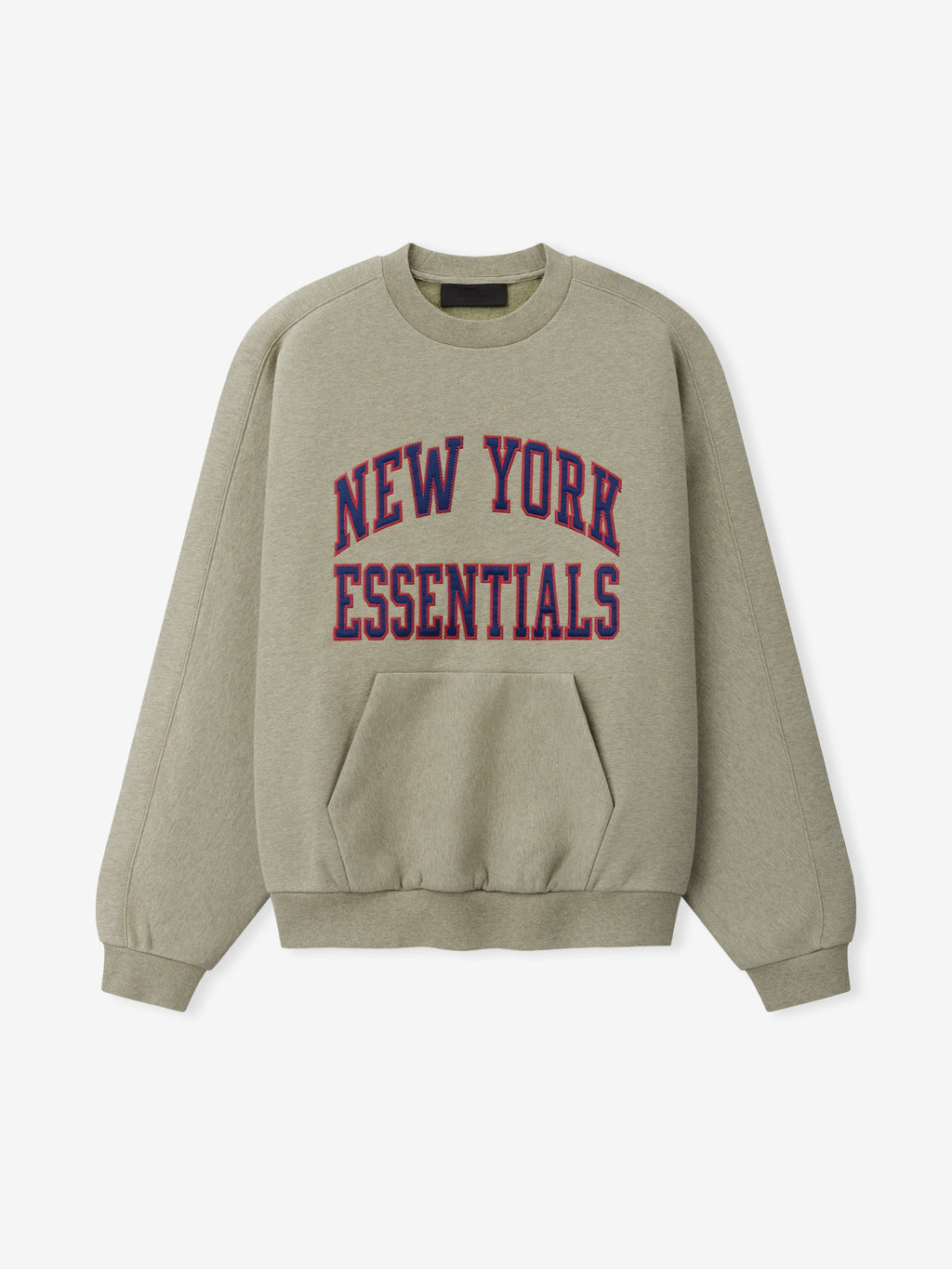 Giants 90s Relaxed Crewneck - Seal Heather - Image 1