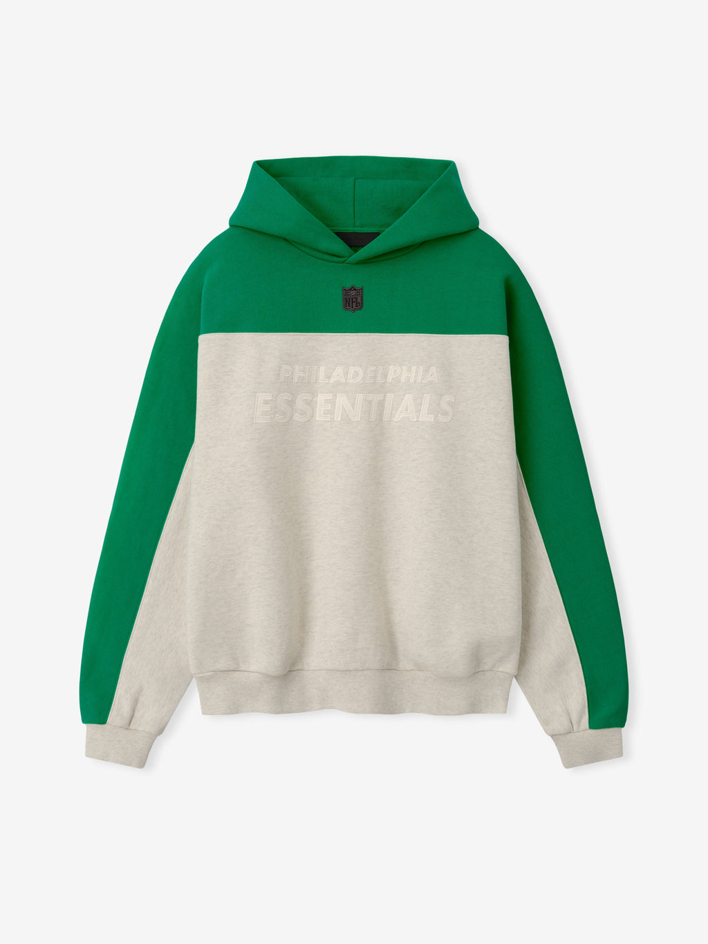 Eagles 90s Relaxed Hoodie - Marble Heather - Image 3