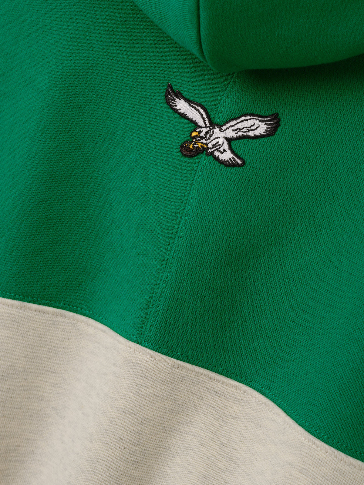 Eagles 90s Relaxed Hoodie - Marble Heather - Image 6