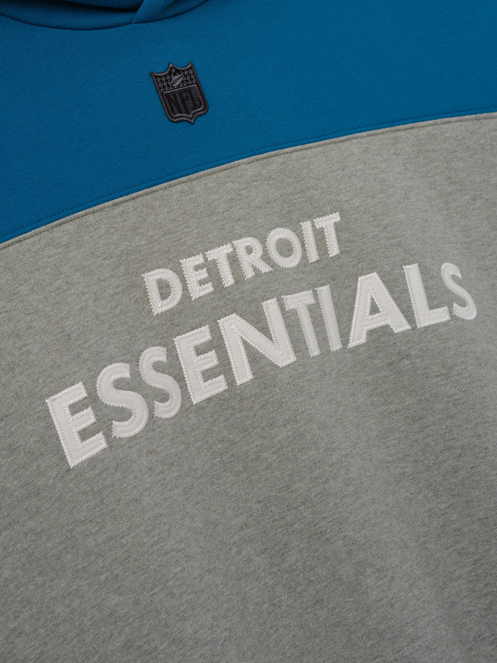 Lions 90s Relaxed Hoodie - Concrete Heather - Image 3