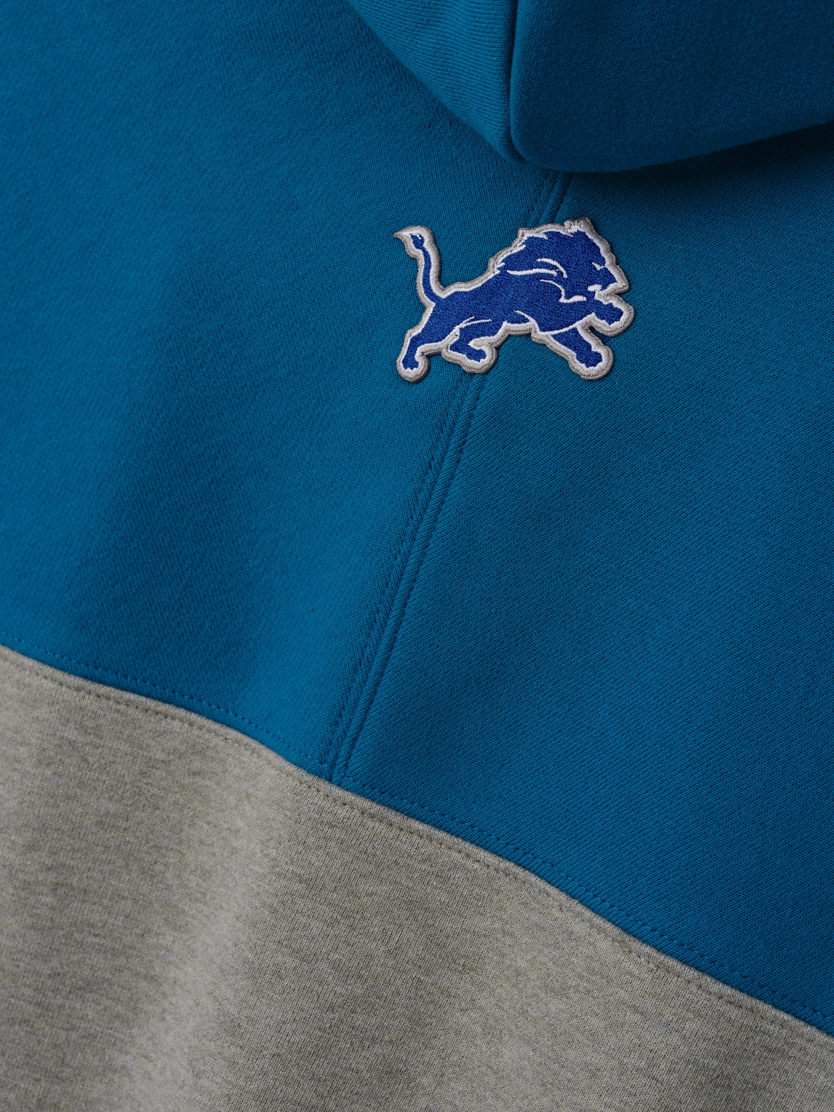 Lions 90s Relaxed Hoodie - Concrete Heather - Image 4