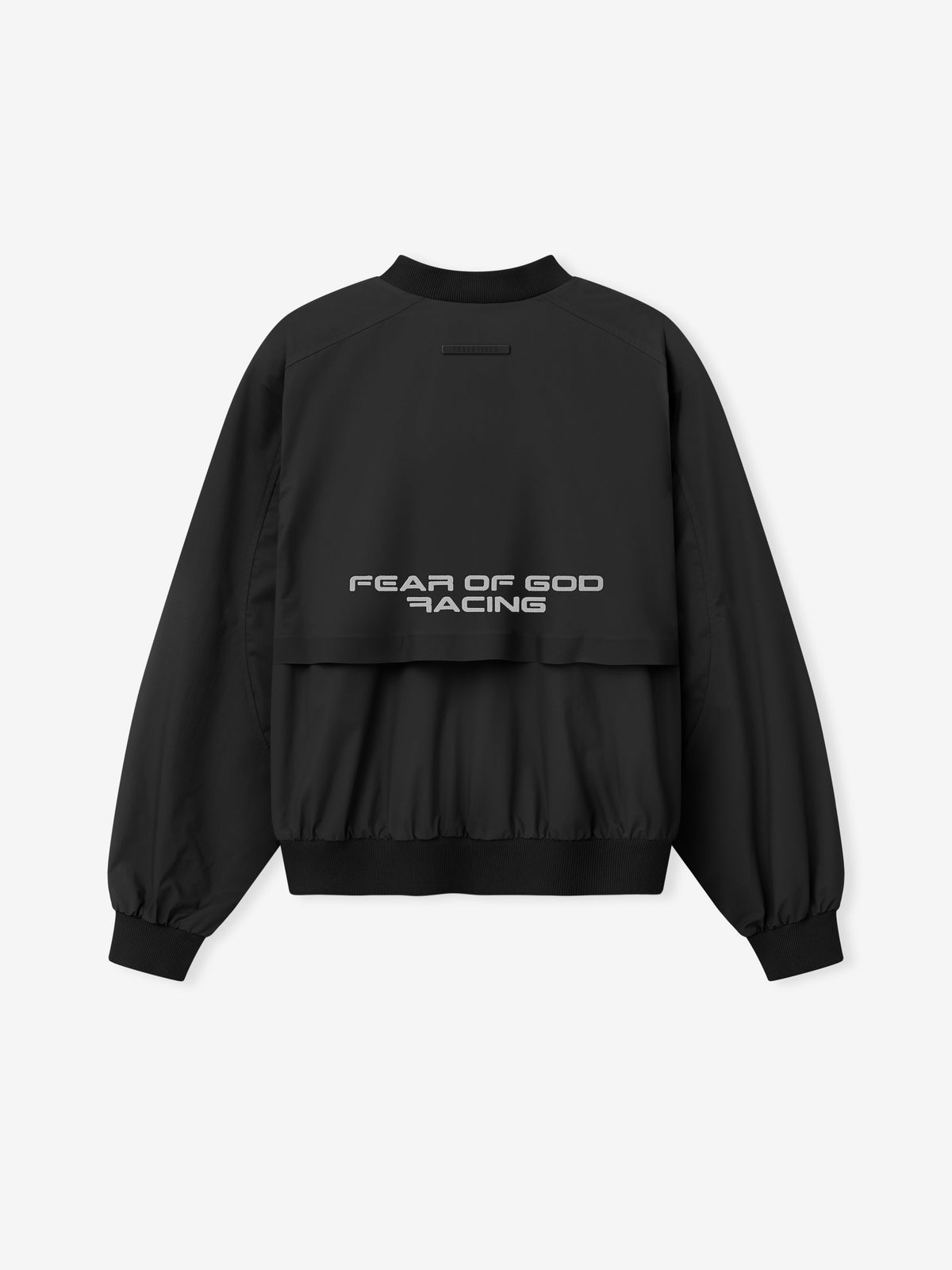 Womens Pullover Track Jacket - Black - Image 2