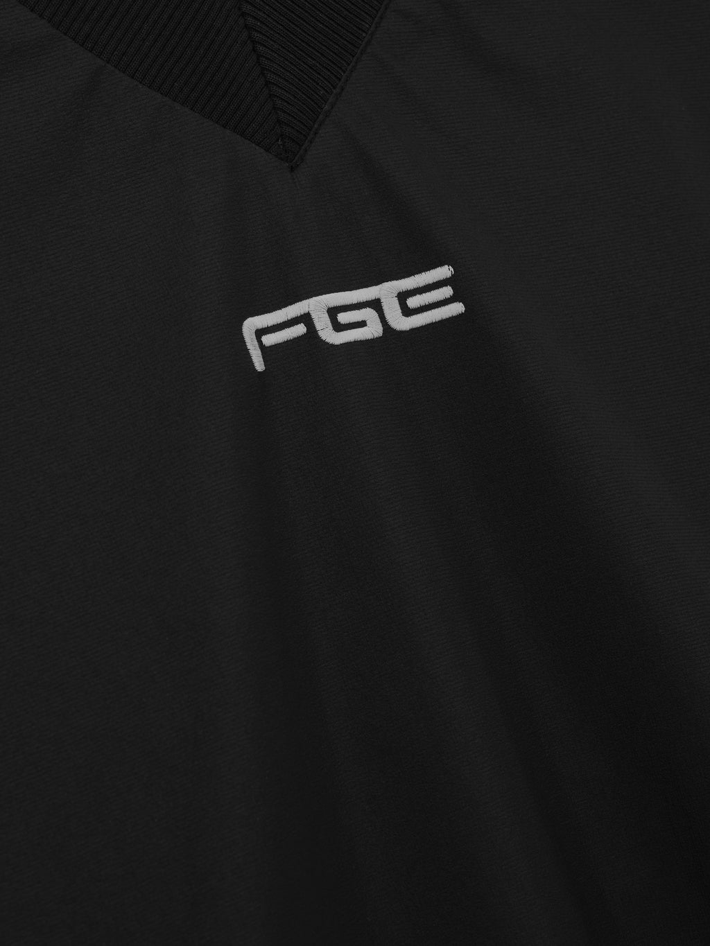 Womens Pullover Track Jacket - Black - Image 3
