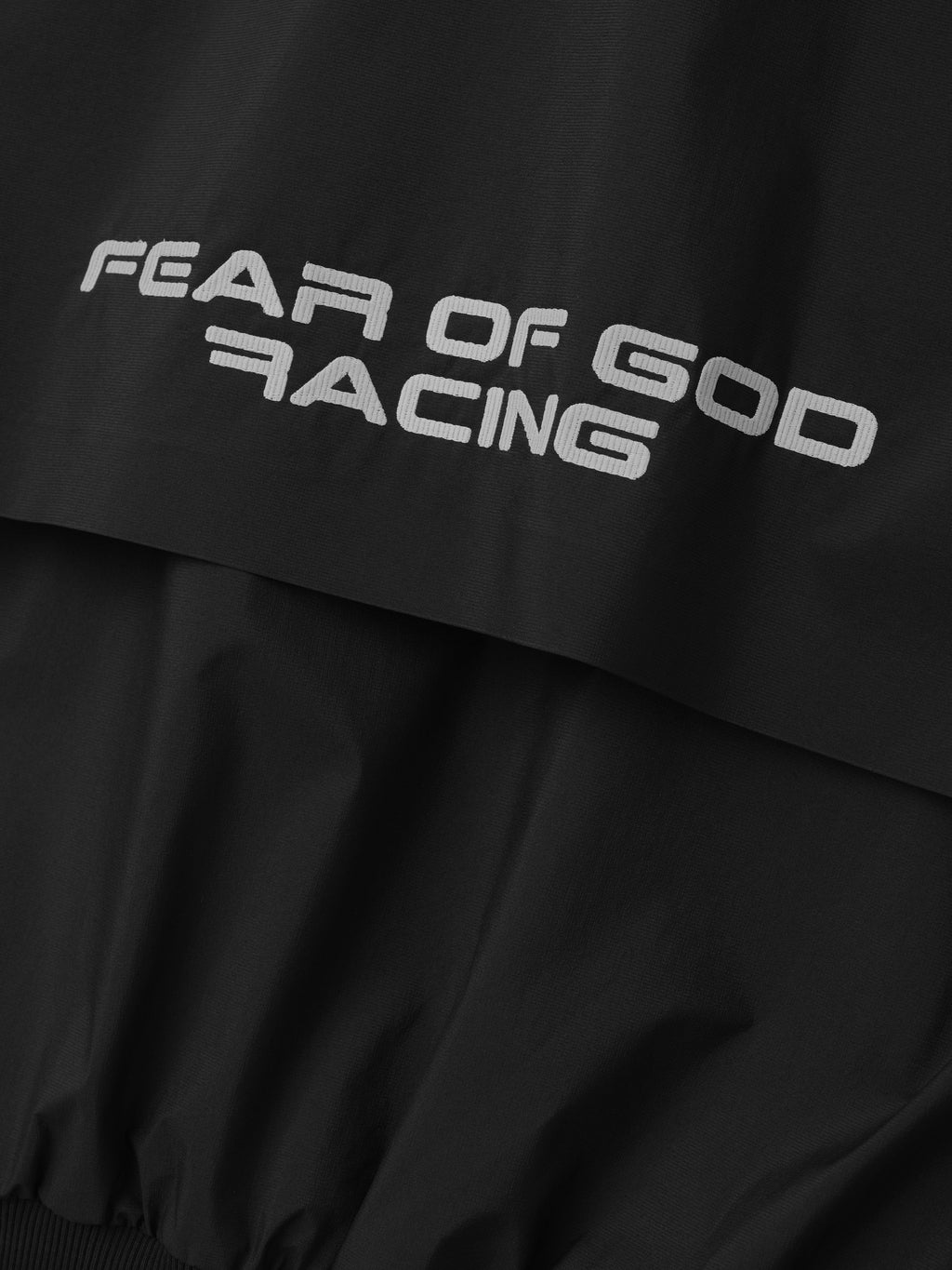 Womens Pullover Track Jacket - Black - Image 4