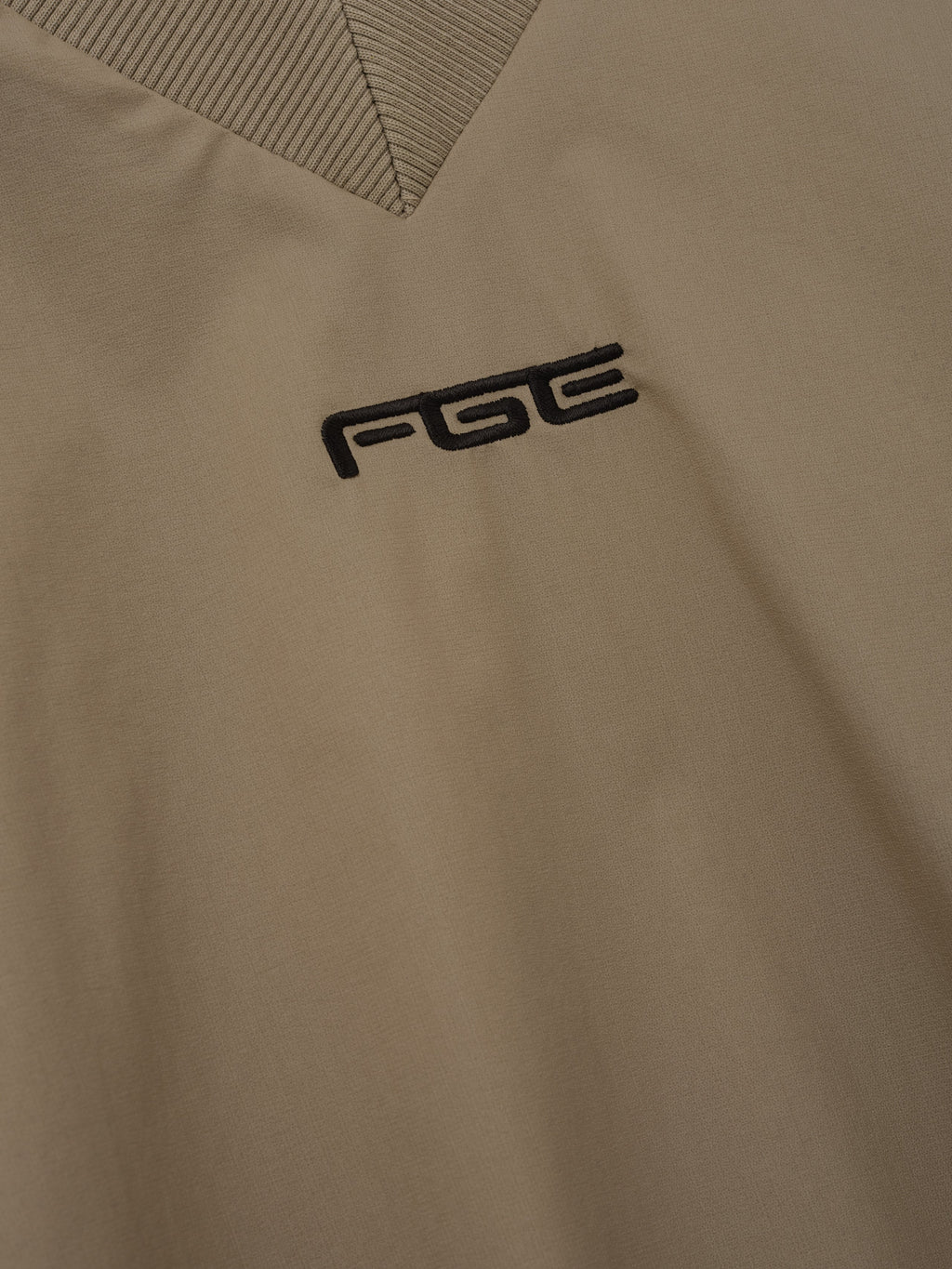 Womens Pullover Track Jacket - Clay - Image 3