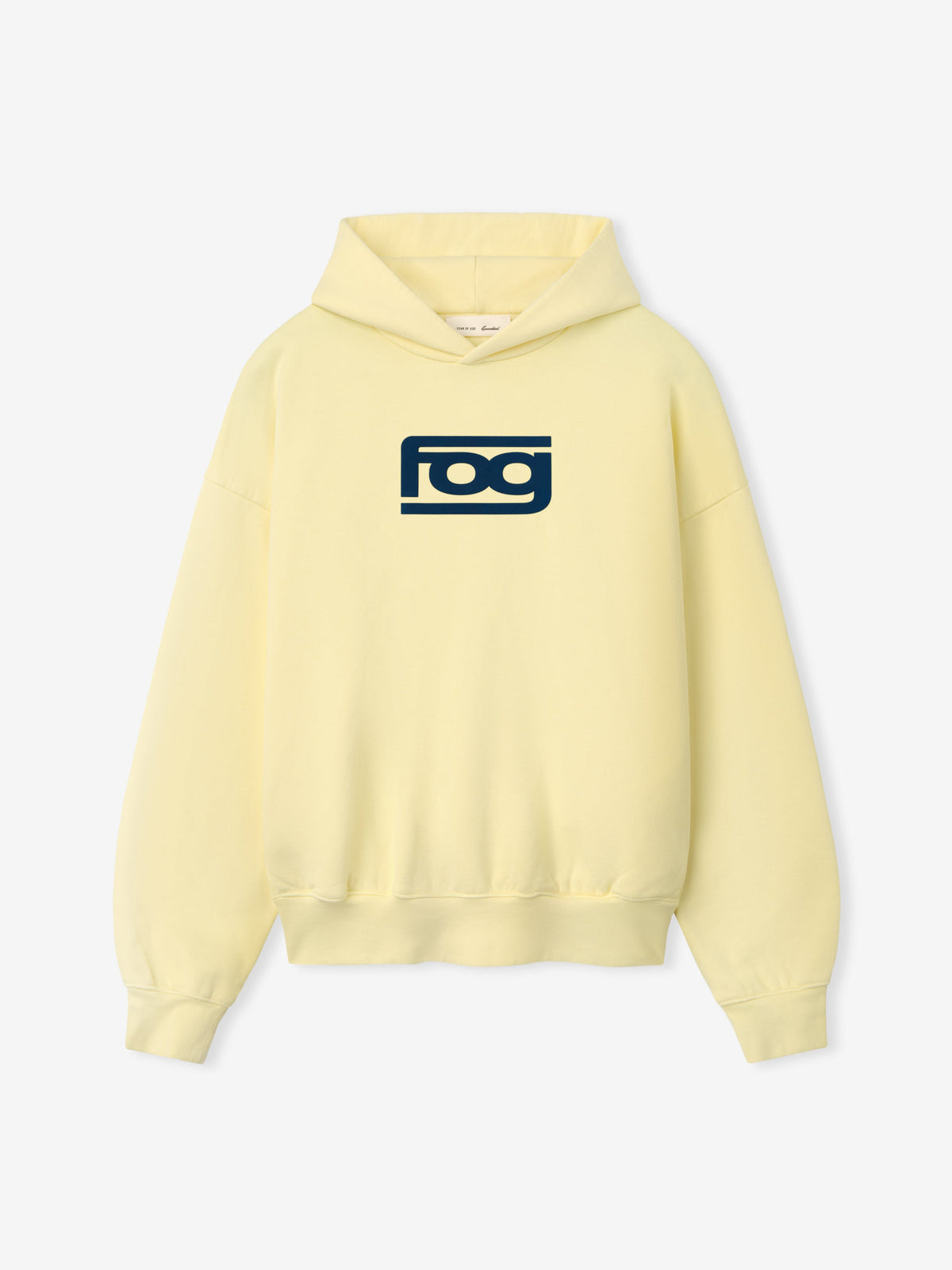 Classic Half Raglan Hoodie - Washed Sulphur - Image 2
