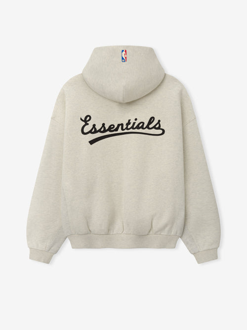 90s Relaxed Monogram Hoodie - Marble Heather - Image 2