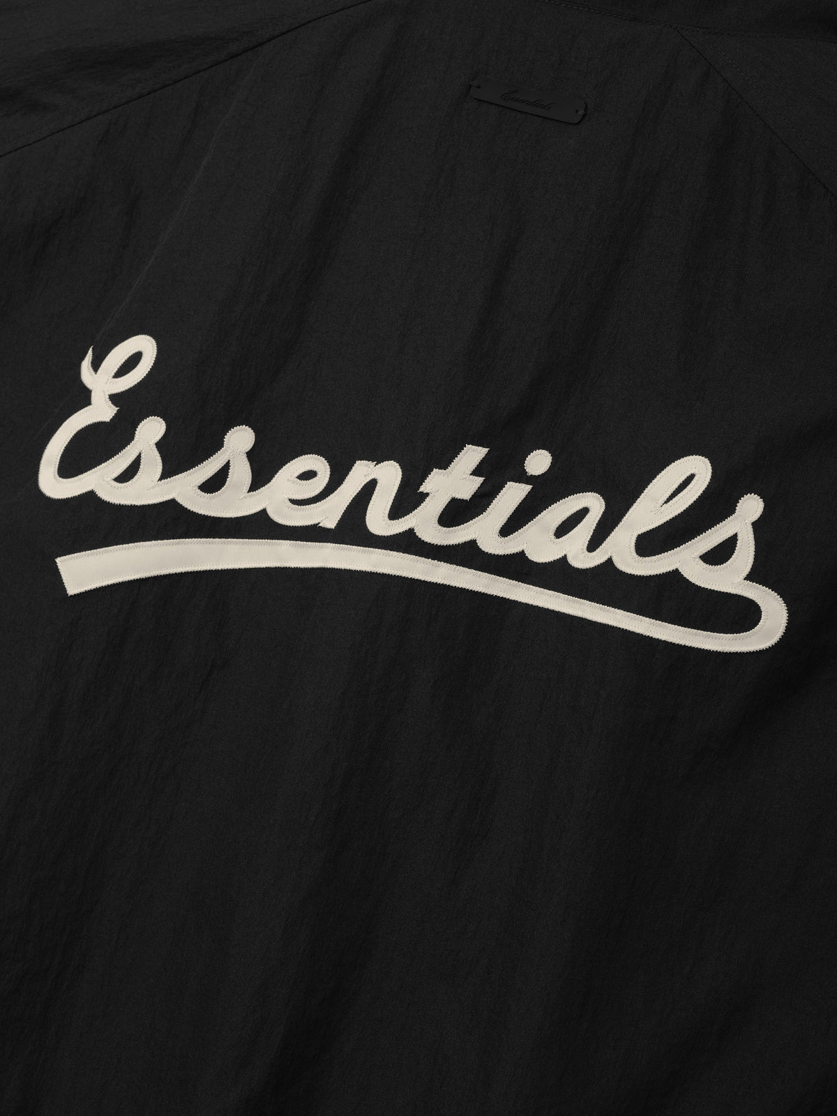 1/2 Zip Slim Monogram Jacket - Black - Image 5