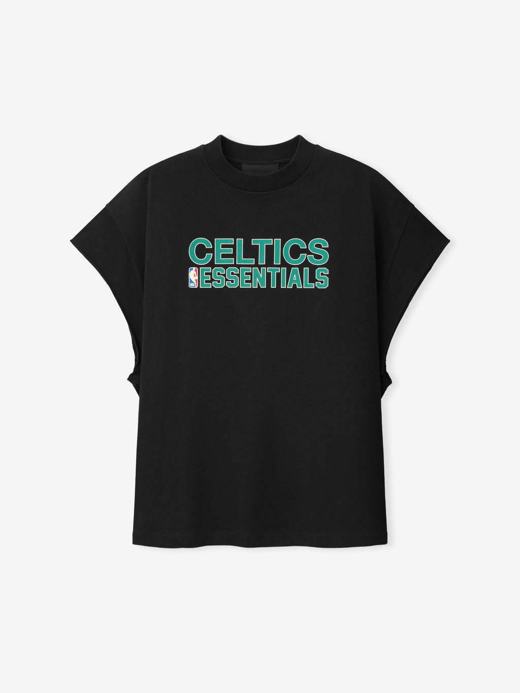 Celtics Muscle Tee - Black - Image 1