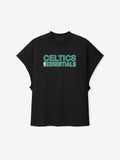 Celtics Muscle Tee - Black - Image 1
