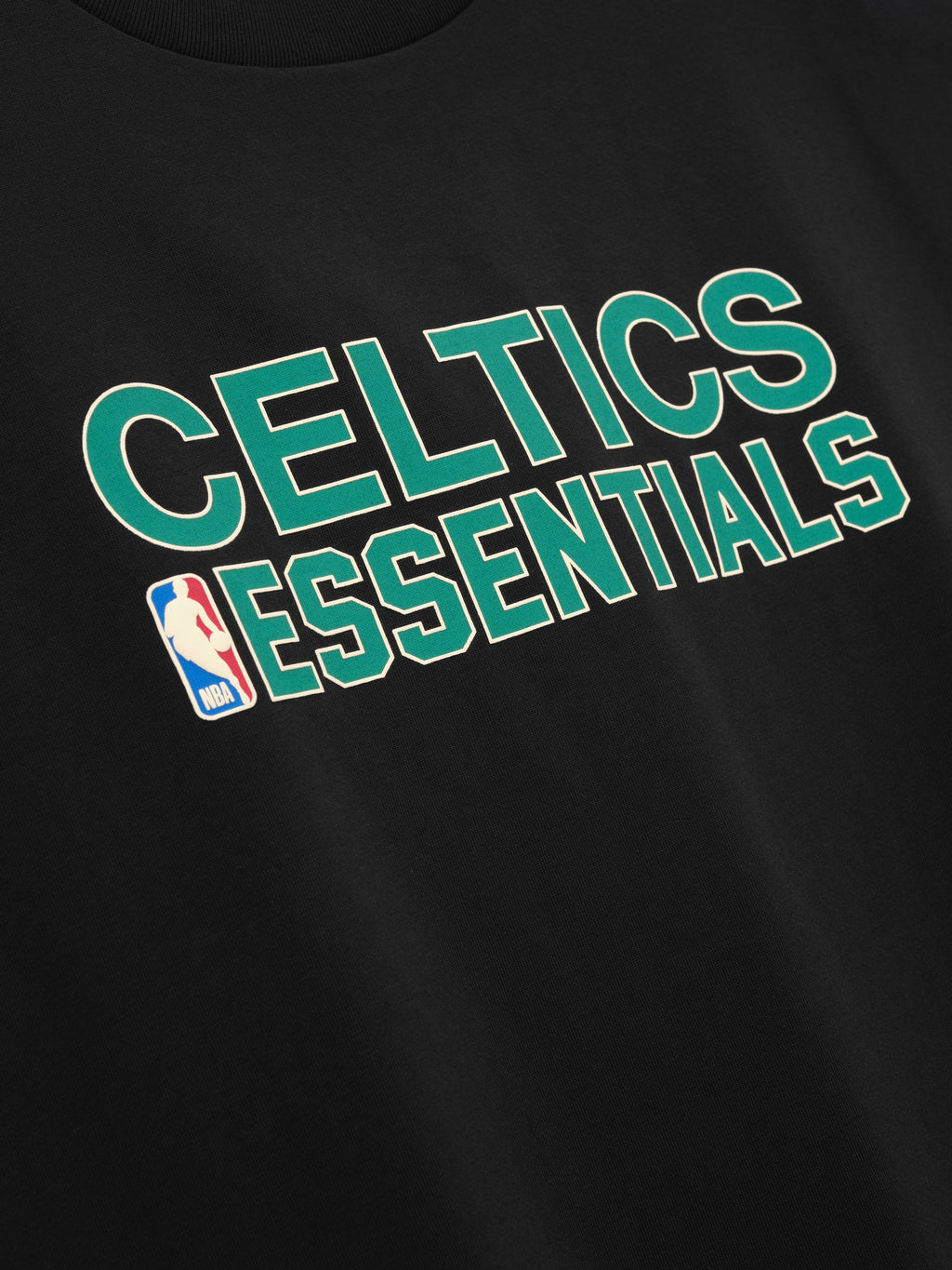 Celtics Muscle Tee - Black - Image 3