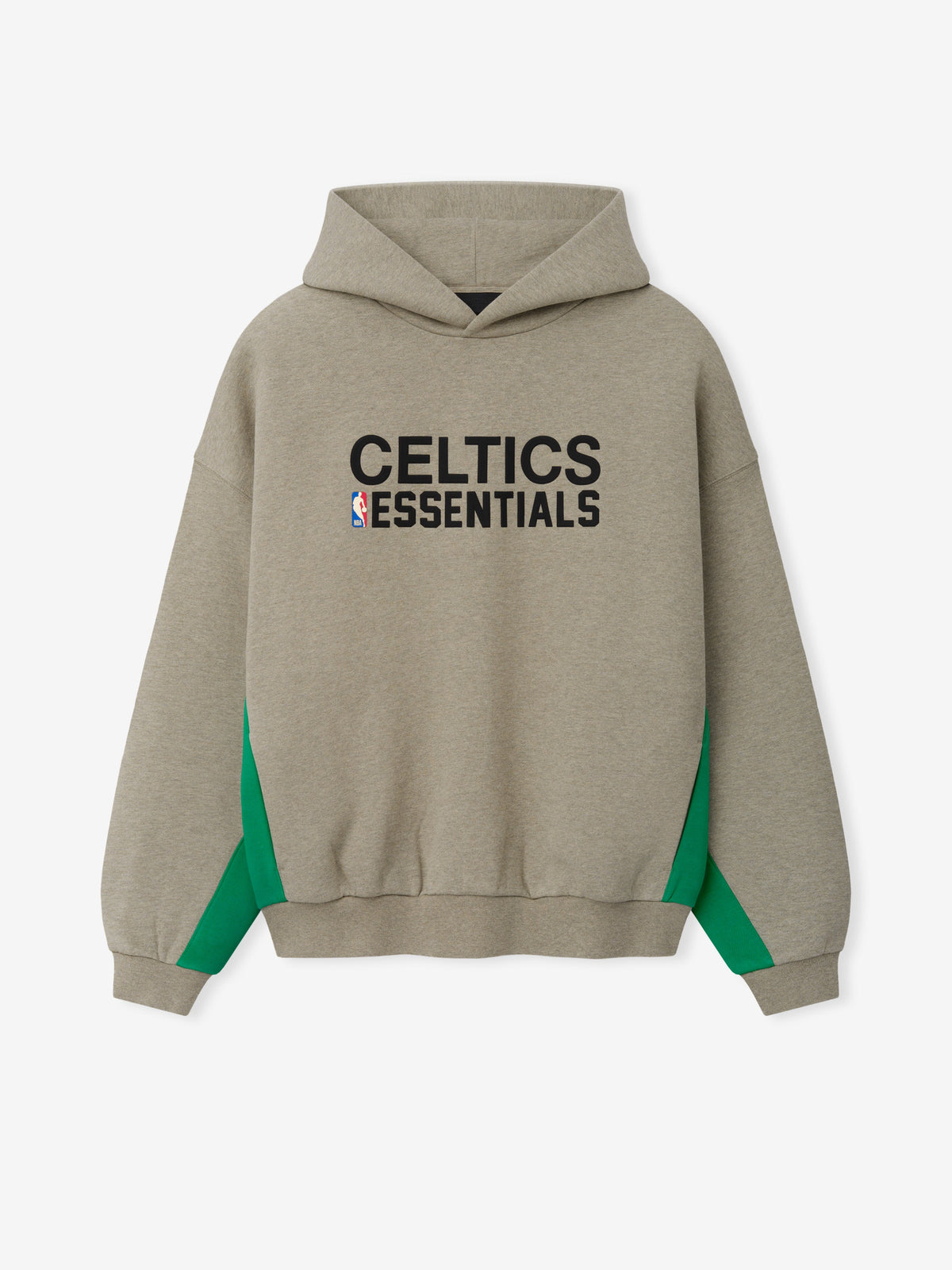 Celtics 90s Relaxed Hoodie - Seal Heather - Image 1