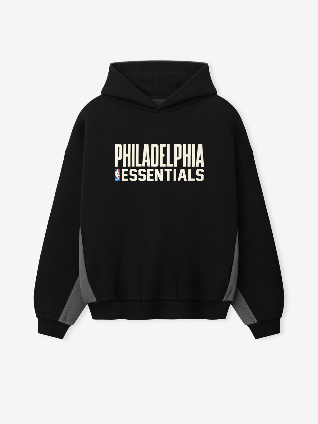 Sixers 90s Relaxed Hoodie - Black - Image 2