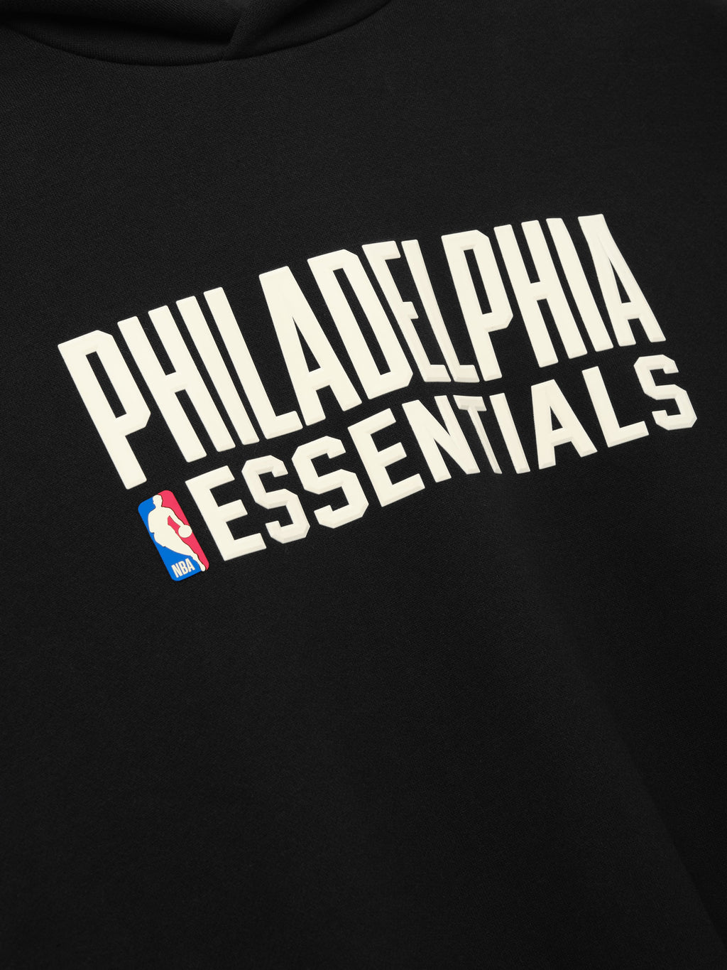 Sixers 90s Relaxed Hoodie - Black - Image 4