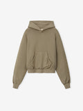 Womens Classic Raglan Hoodie - Washed Clay - Image 1