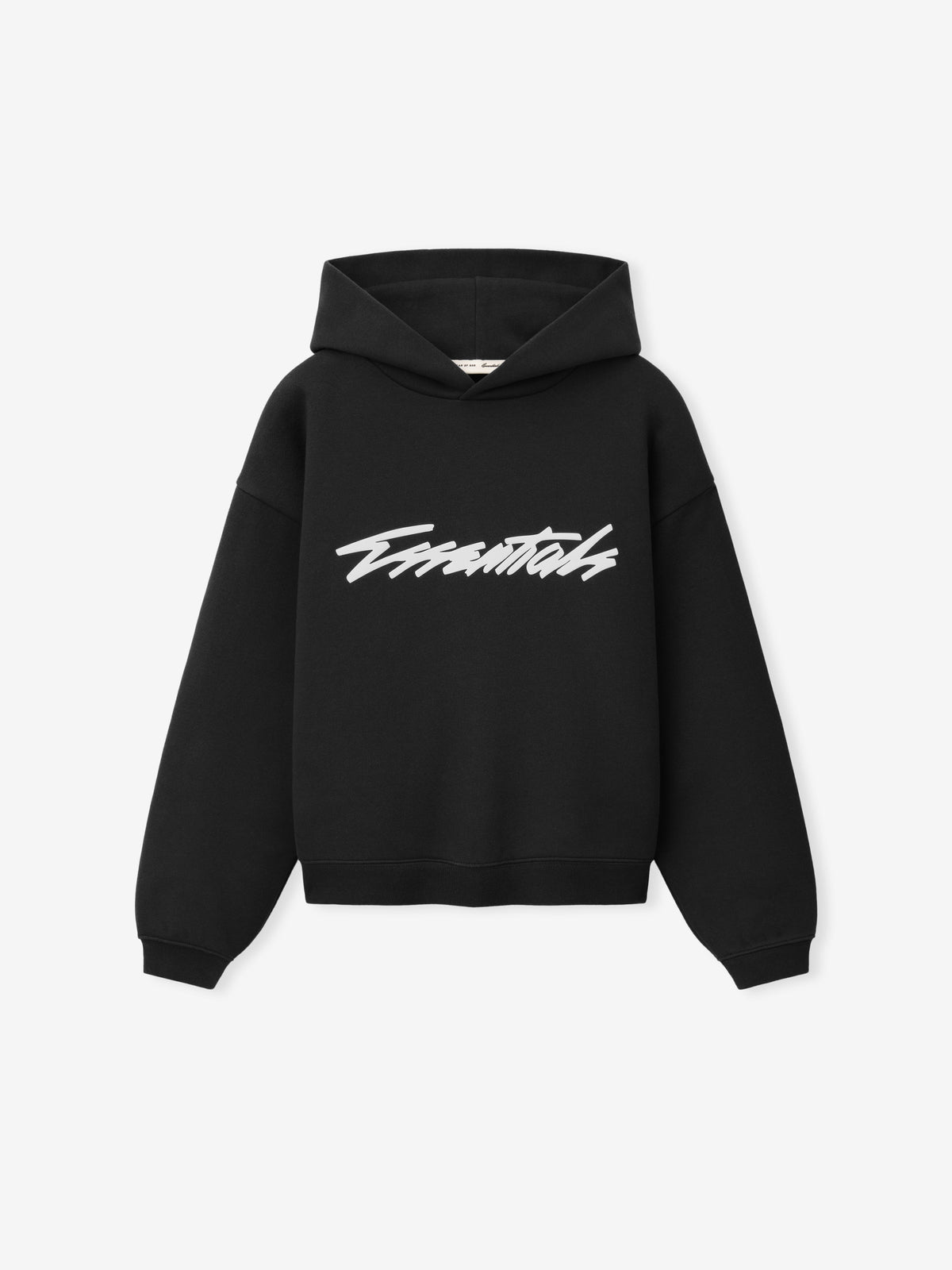 Kids Classic Half Raglan Hoodie - Vintage Black - Image 2