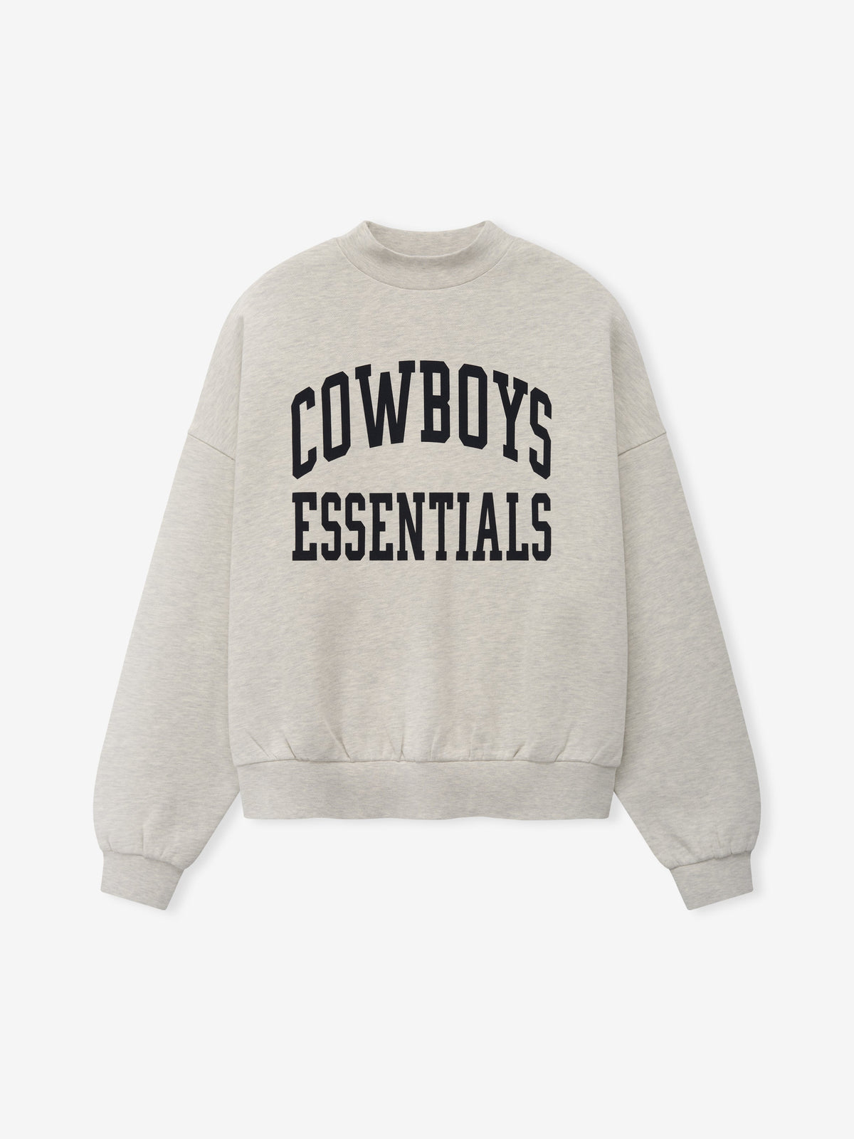 Dallas Cowboys Training Camp Crewneck Boxy Fit - Light Heather - Image 1