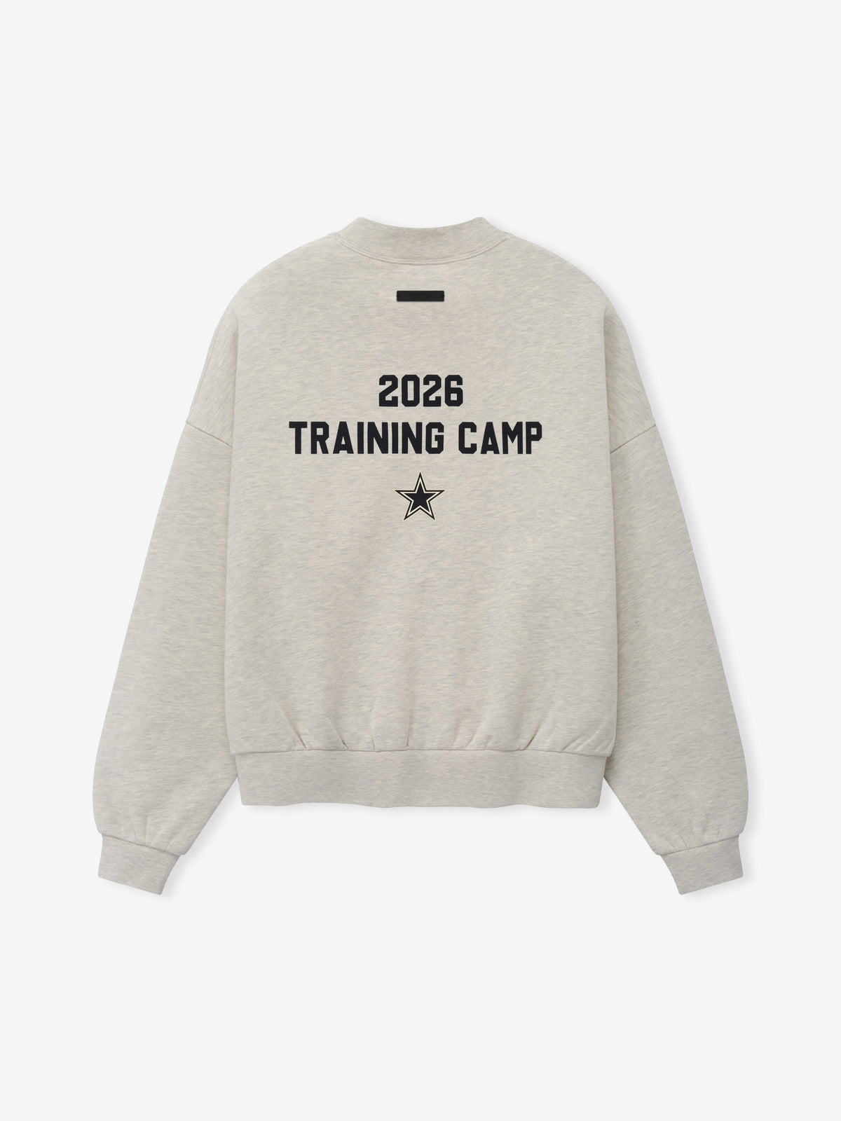 Dallas Cowboys Training Camp Crewneck Boxy Fit - Light Heather - Image 2