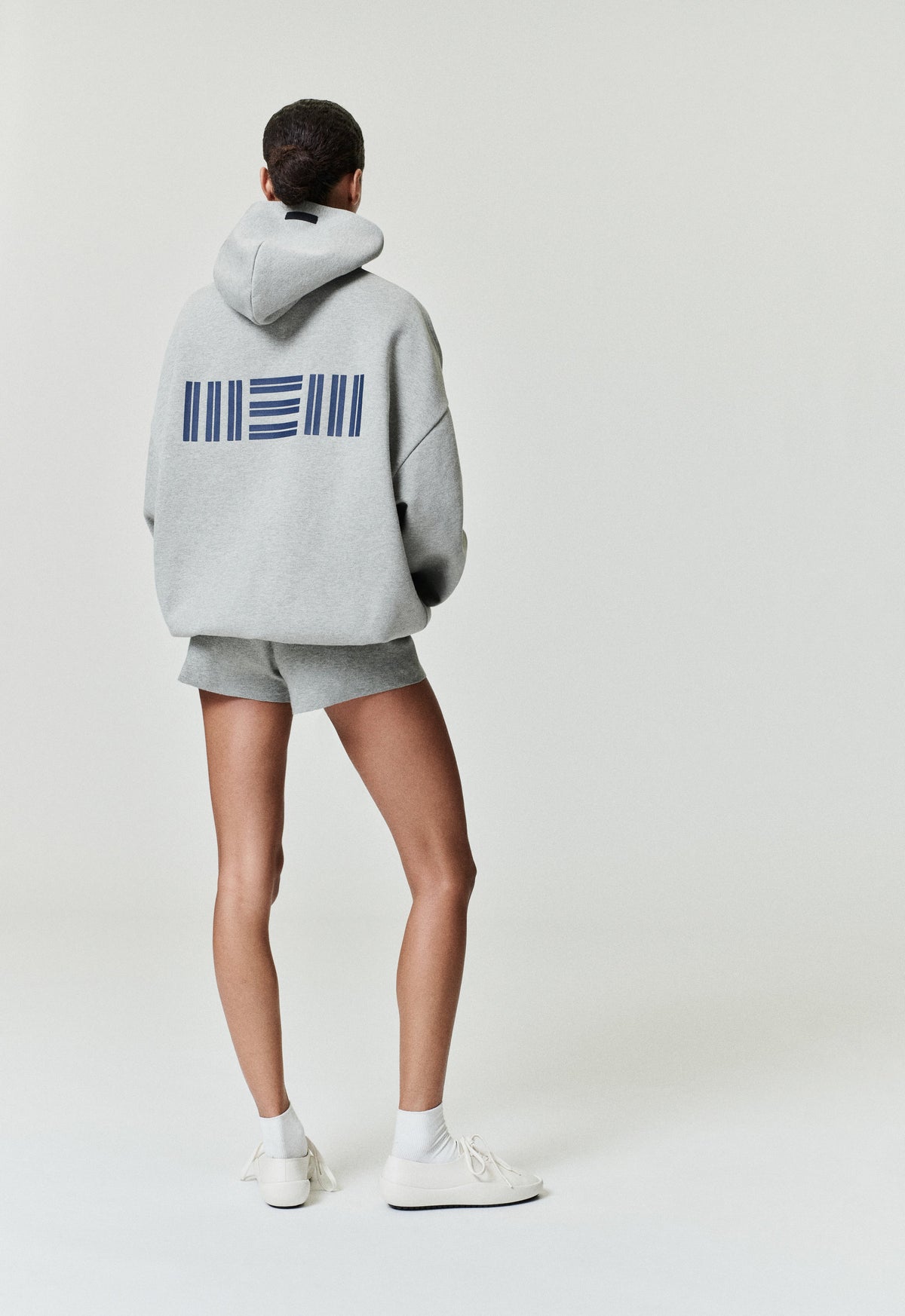 Memphis Grizzlies 90s Hoodie - Concrete Heather - Image 2