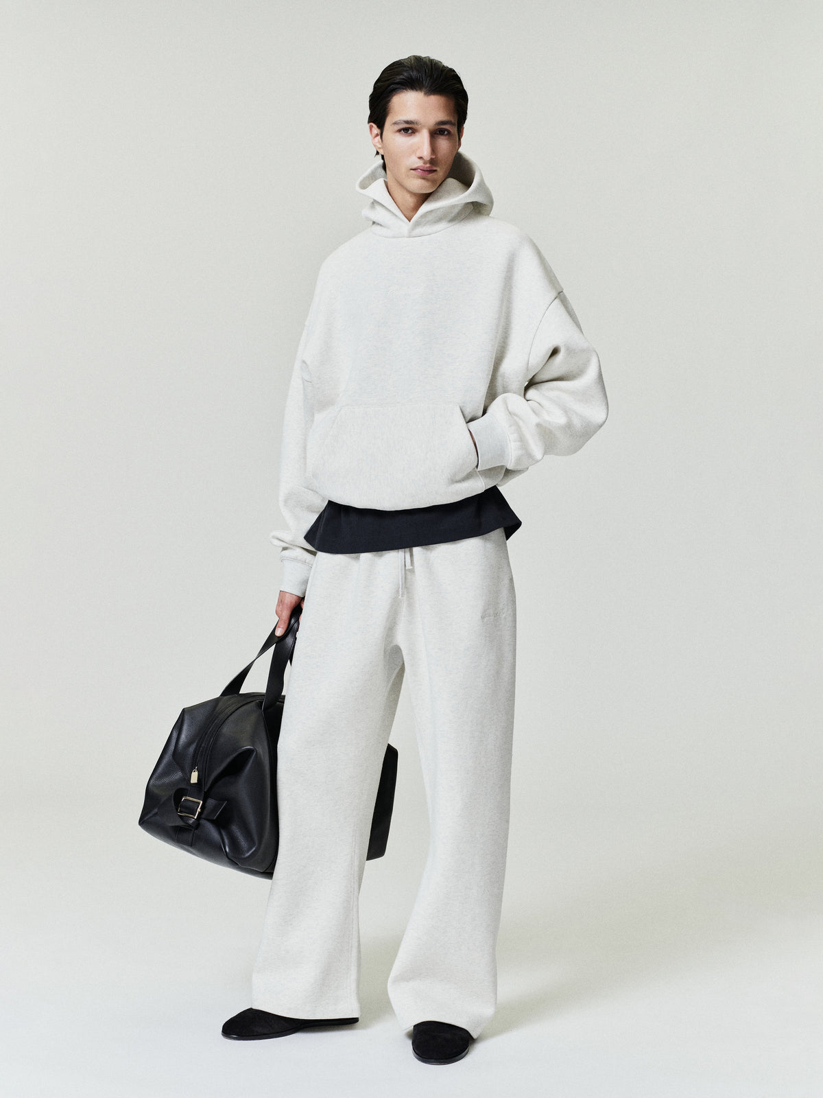 Signature Classic Hoodie - Oatmeal Heather - Image 1