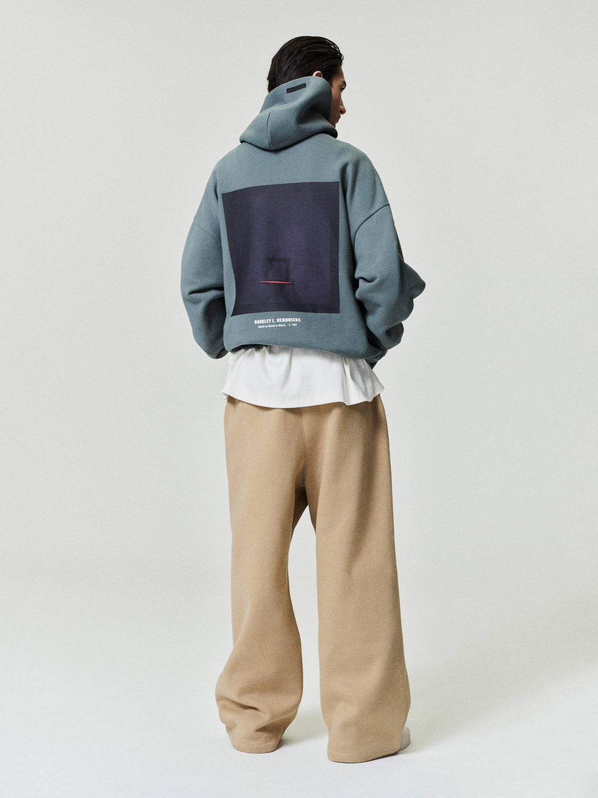 Celtics X Barkley Hendricks 90s Hoodie - Balsam Green - Image 2