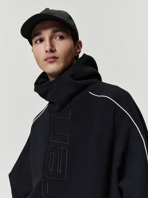 Active Trace Modern Fleece Hoodie - Vintage Black - Image 1